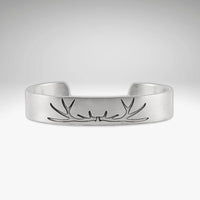 Elk Antlers Cuff Bracelet