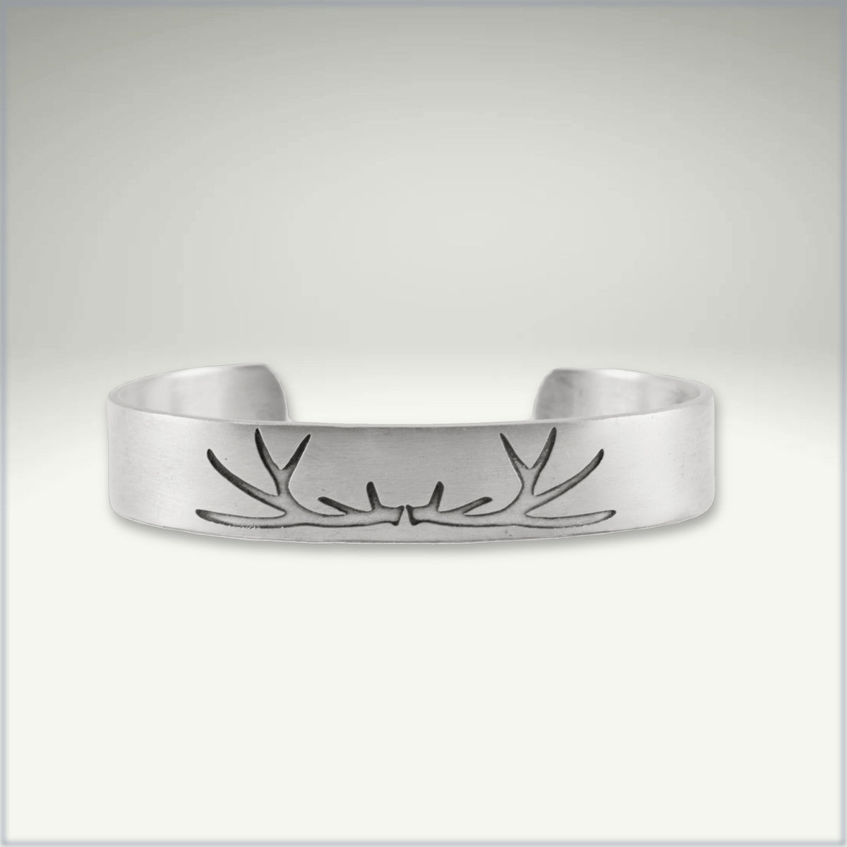 Elk Antlers Cuff Bracelet