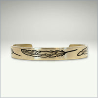 Feather Cuff Bracelet