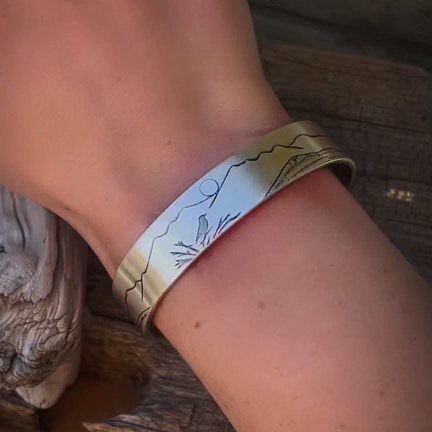 Mtn Bluebird Cuff Bracelet