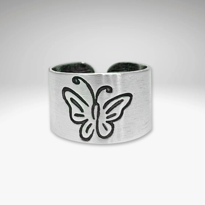 Butterfly Adjustable Ring