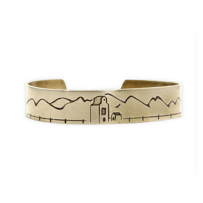 Grain Elevator On the Front Cuff Bracelet