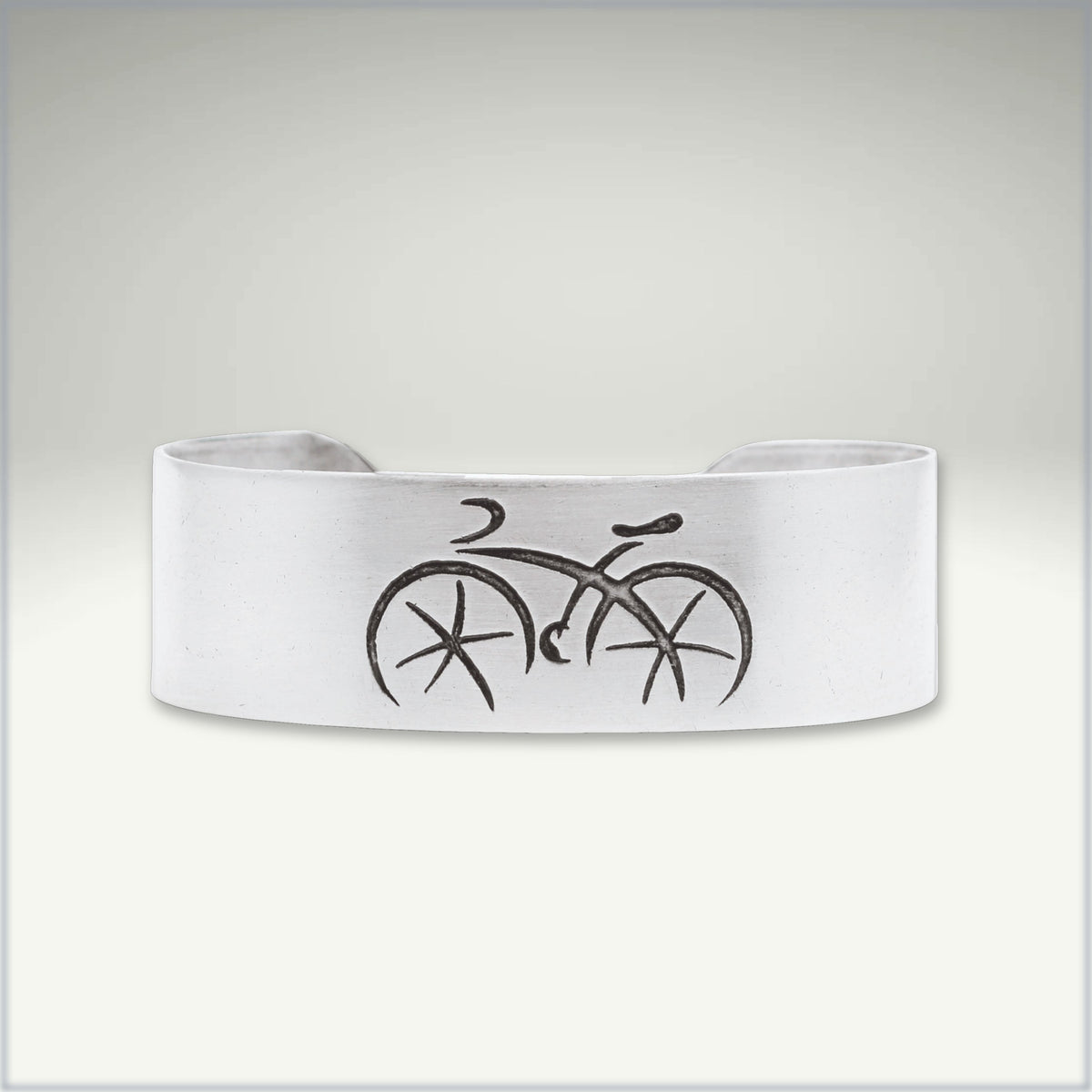 Ride Bicycle Cuff Bracelet