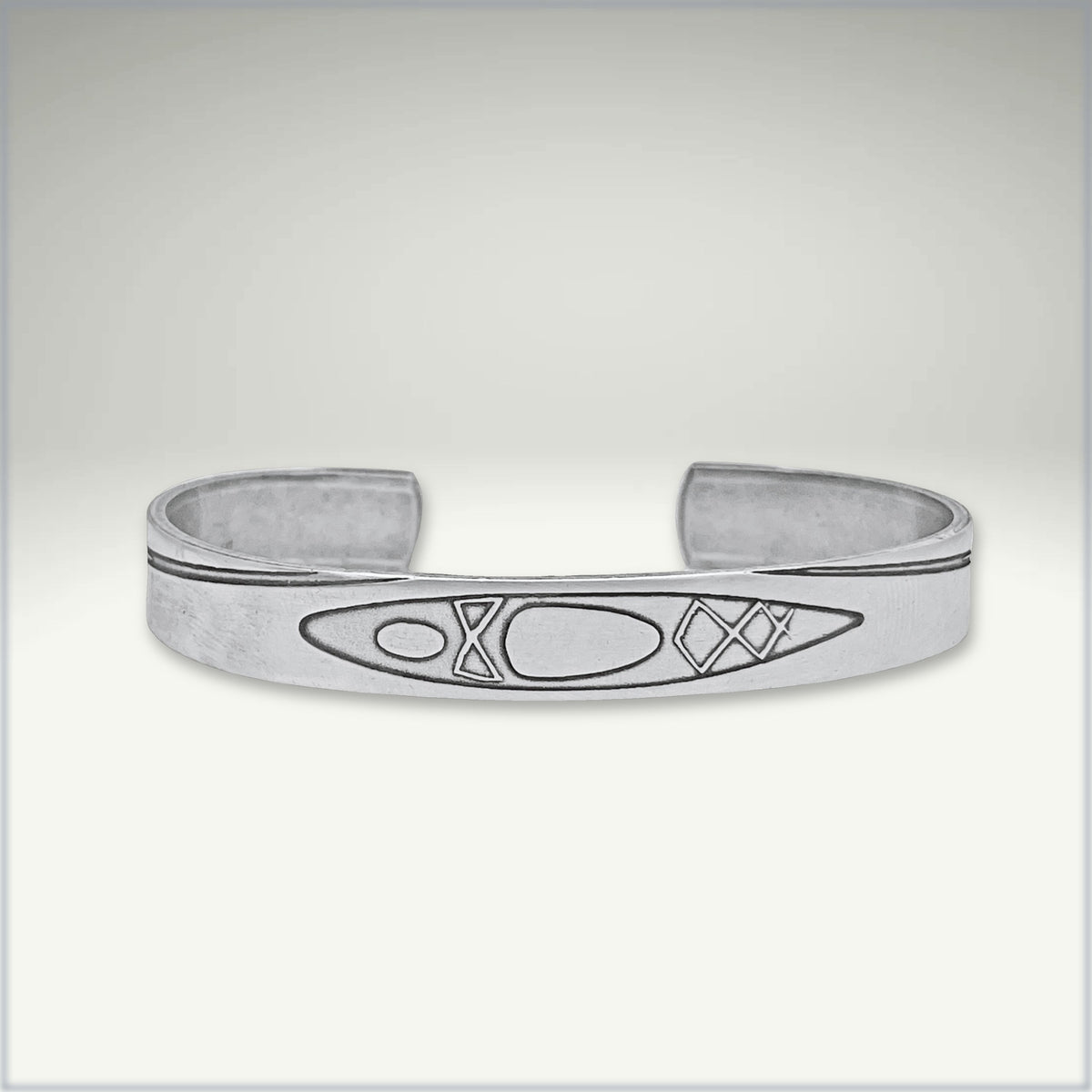 River Run Kayak Cuff Bracelet