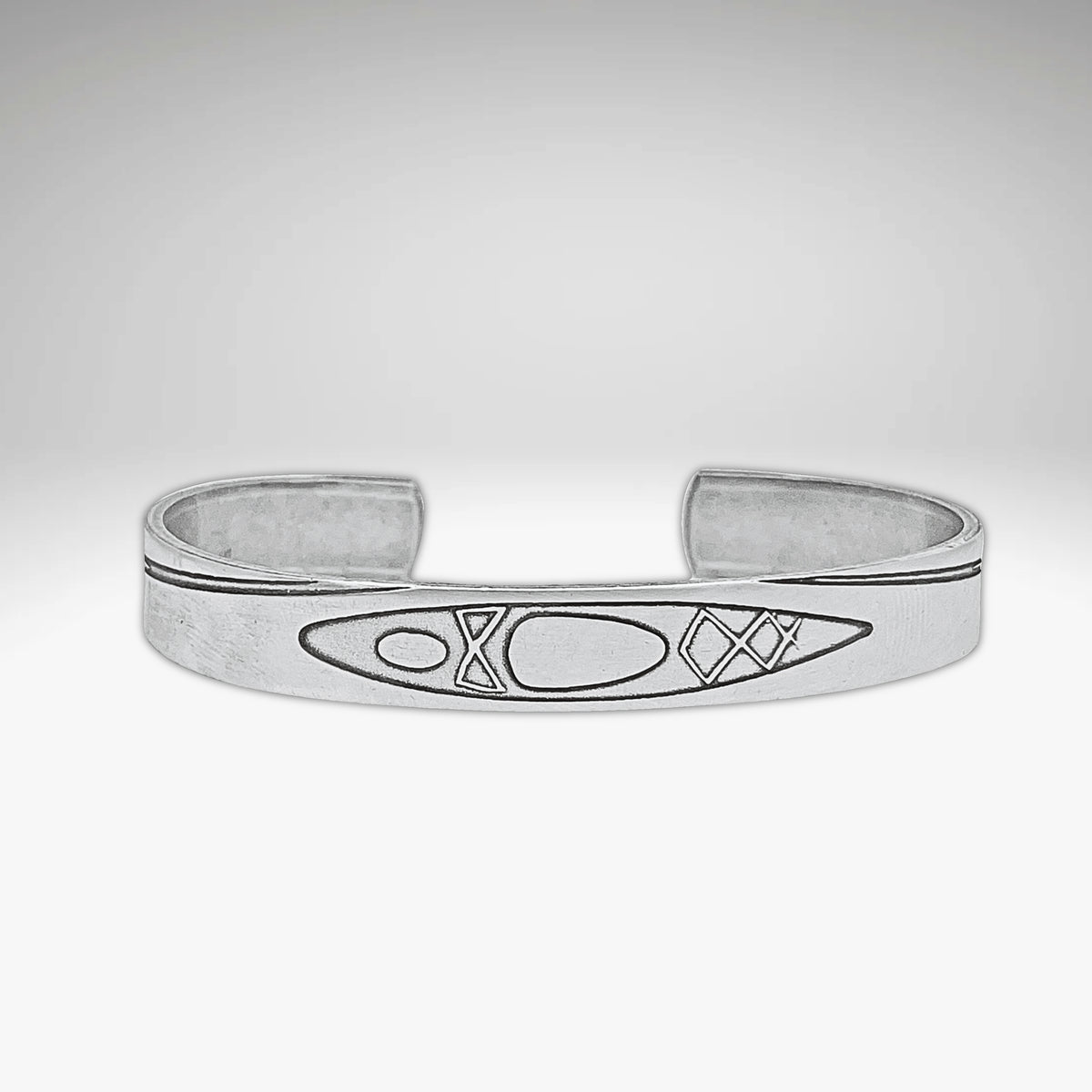 River Run Kayak Cuff Bracelet