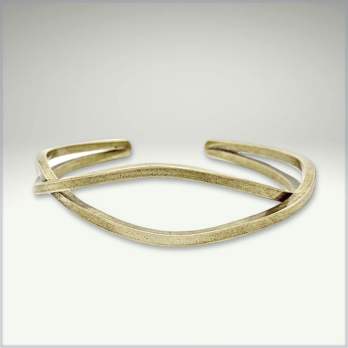 Criss Cross Cuff Bracelet