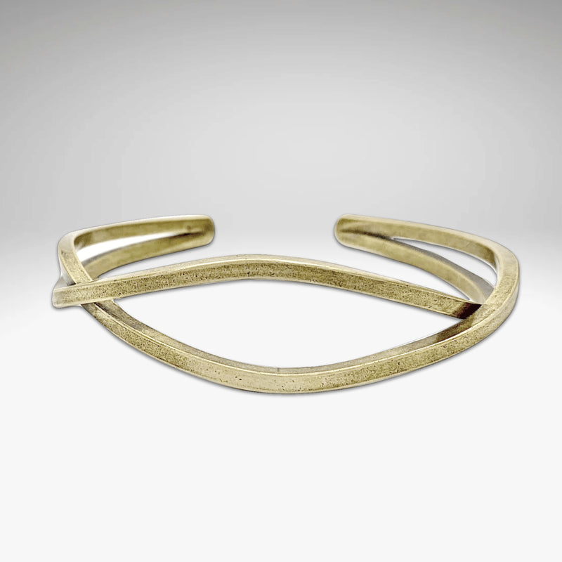 Criss Cross Cuff Bracelet