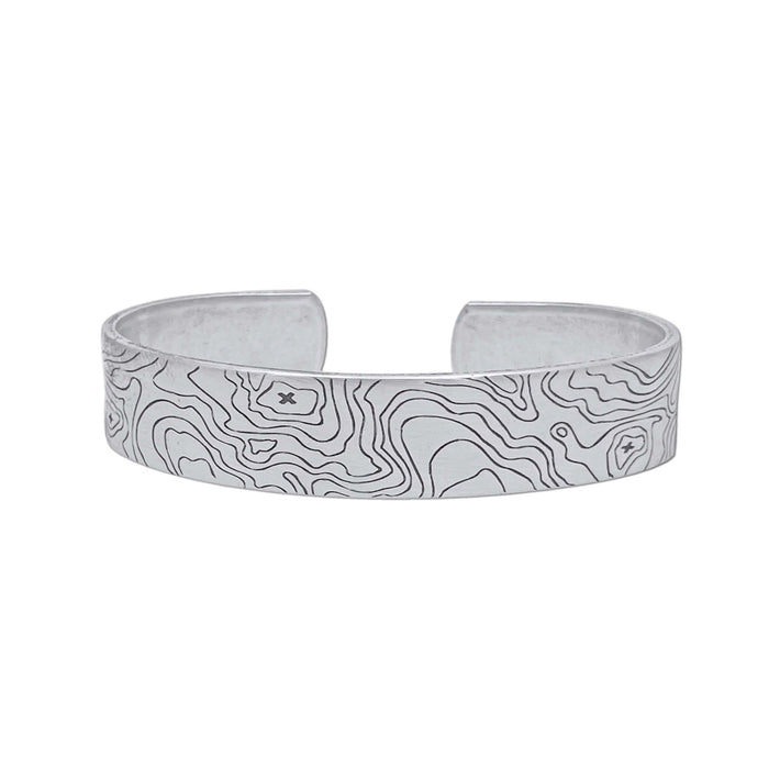 Topo Cuff Bracelet - Mountain cuff for men and women - Grand Tetons