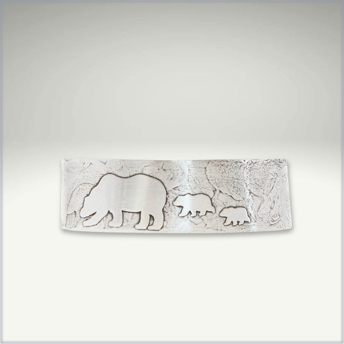 Mama and Cubs Cuff Bracelet