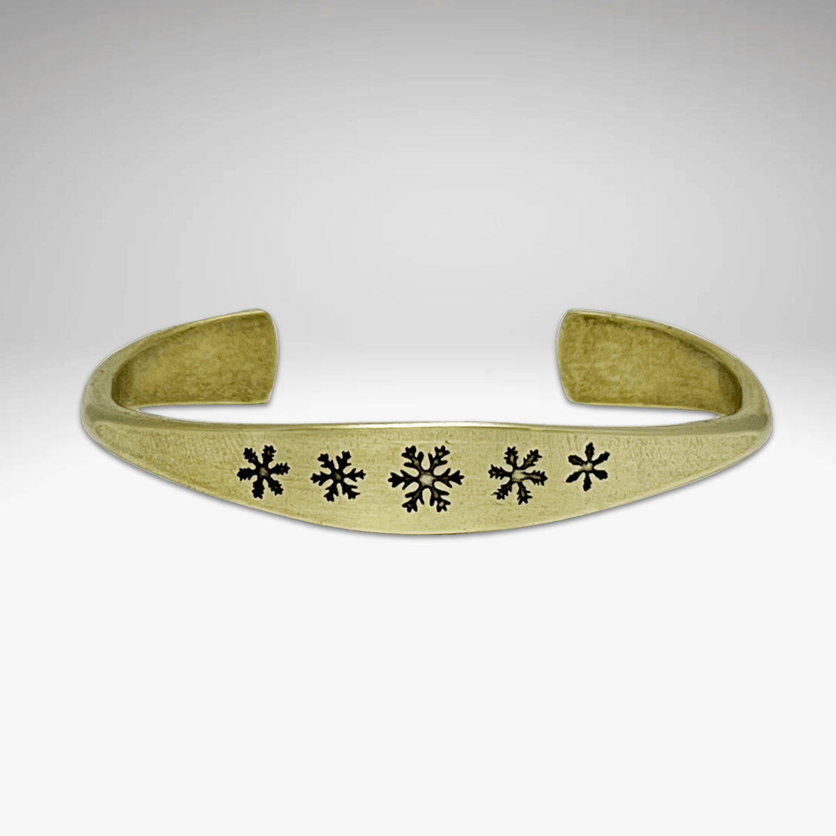 Powder Signet Cuff Bracelet