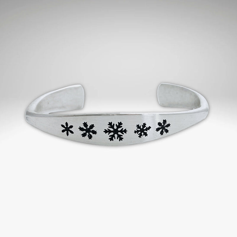 Powder Signet Cuff Bracelet