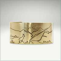 Going to the Sun Road Cuff Bracelet