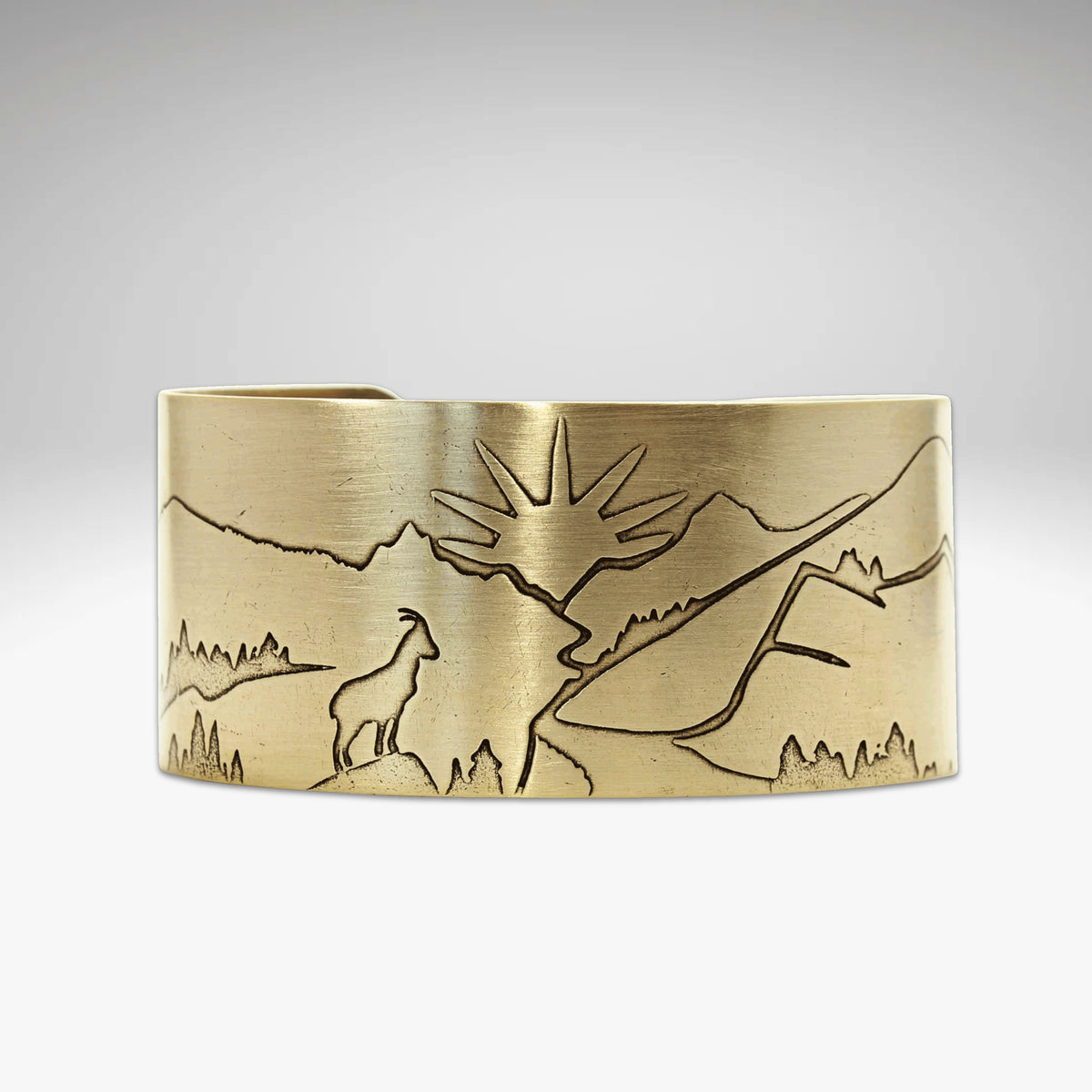 Going to the Sun Road Cuff Bracelet