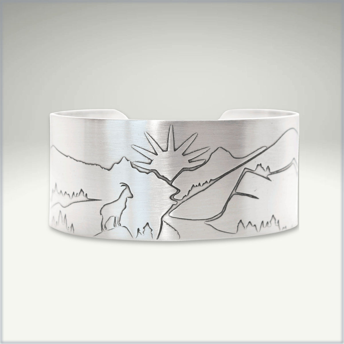 Going to the Sun Road Cuff Bracelet