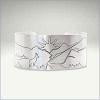 Going to the Sun Road Cuff Bracelet