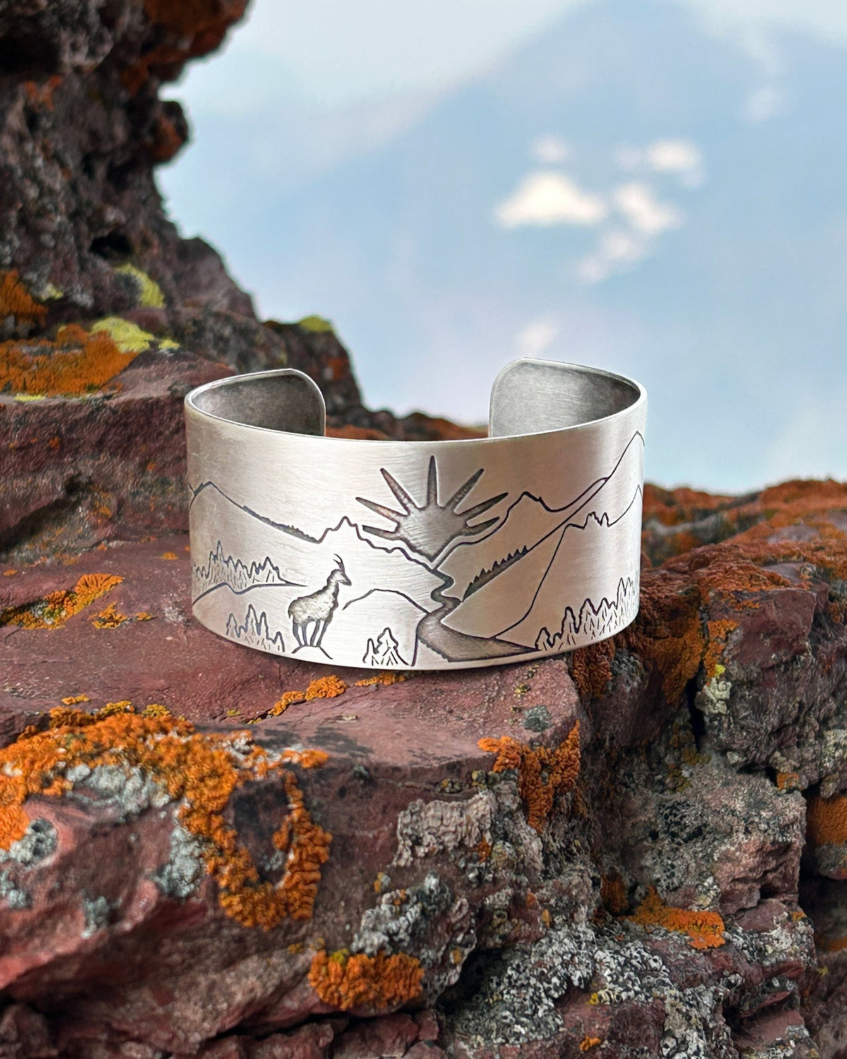 Going to the Sun Road Cuff Bracelet