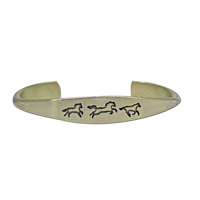 Wild Horses Cuff Bracelet