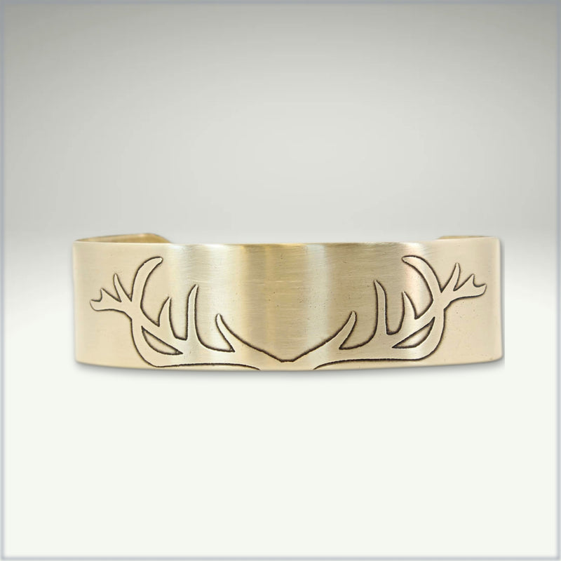 Antlers Cuff Bracelet