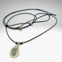 Morel Mushroom Necklace