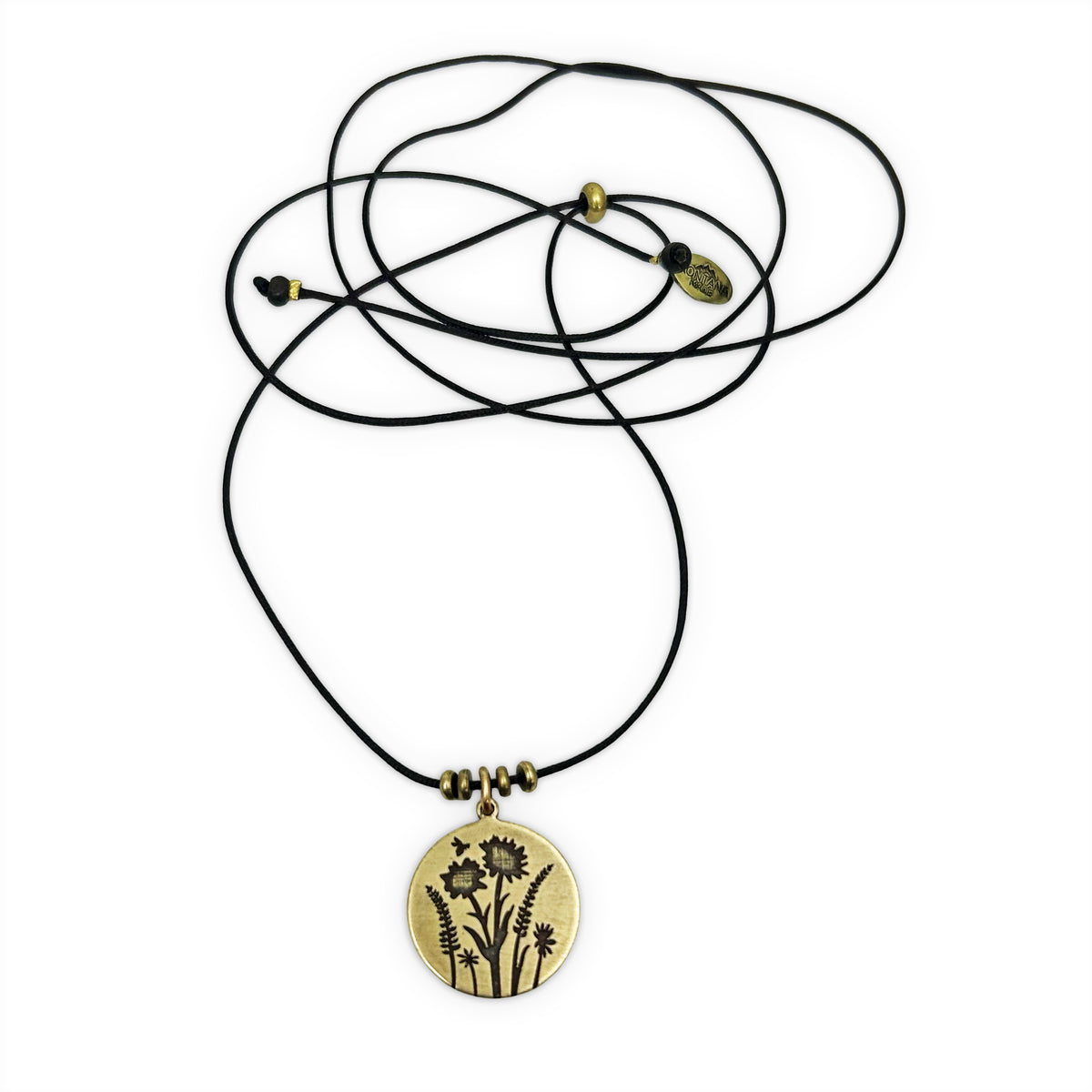 Bee in the Flowers Necklace