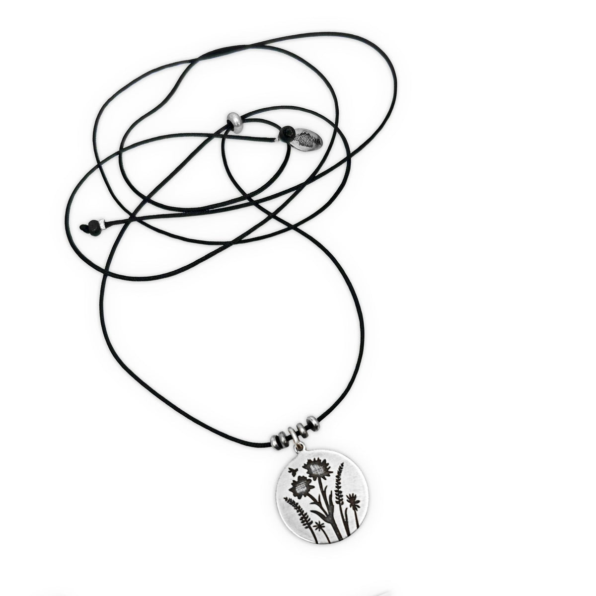 Bee in the Flowers Necklace