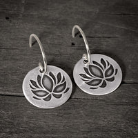 Lotus Flower Earrings