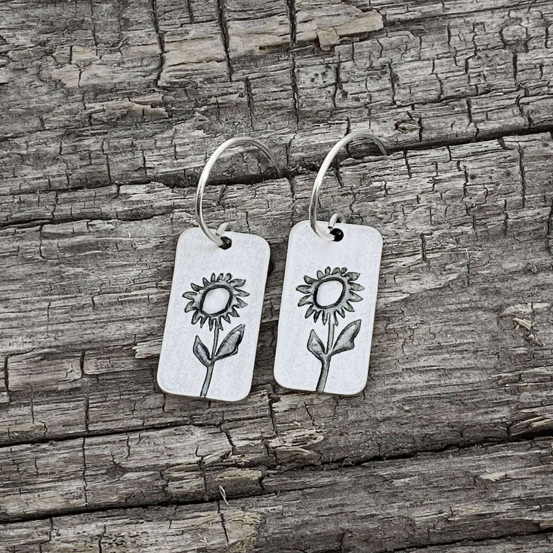 Balsamroot Flower Earrings