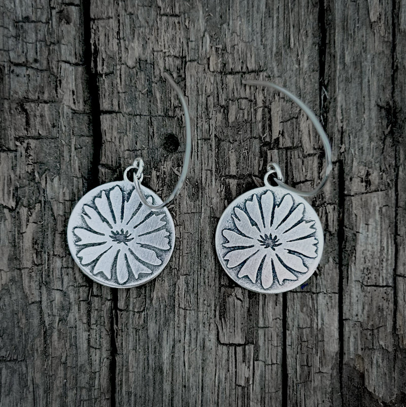 Bitterroot Flower Earrings