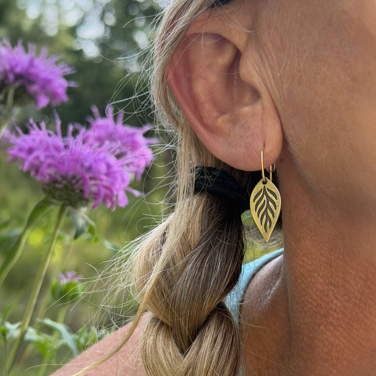 Feather Lite Earrings - Dangle Drops