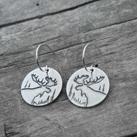 Creek Moose Earrings