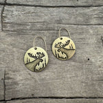 Creek Moose Earrings