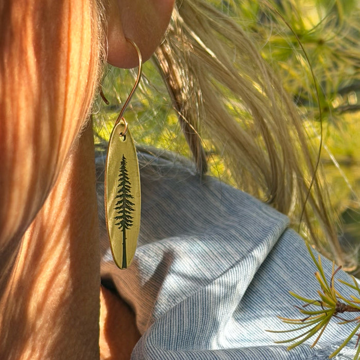 Larch Tree Earrings