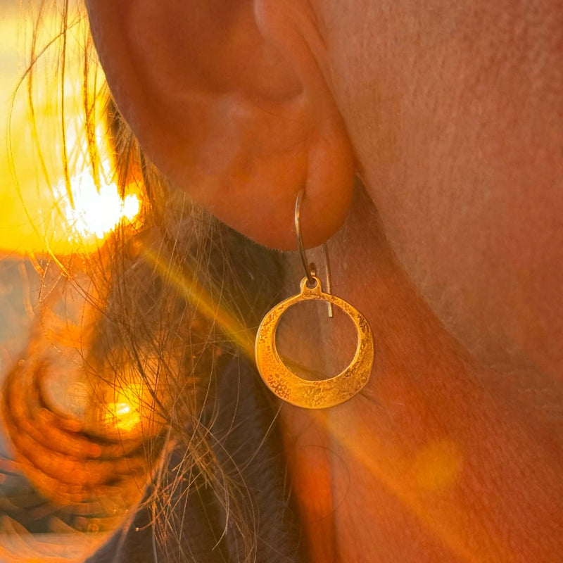 Mini Discs Earrings