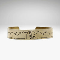 Grain Elevator On the Front Cuff Bracelet