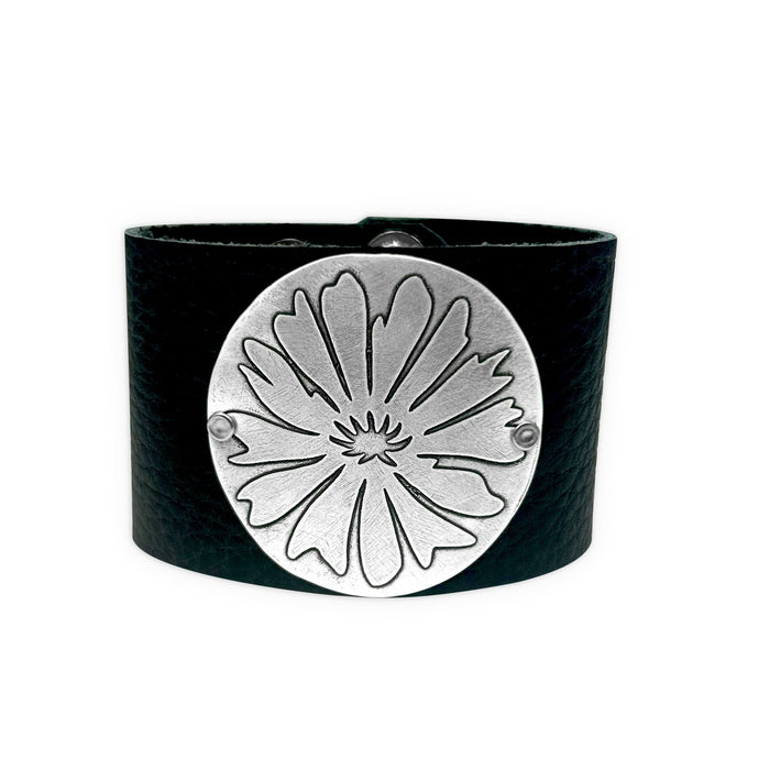 Bitterroot Leather Cuff