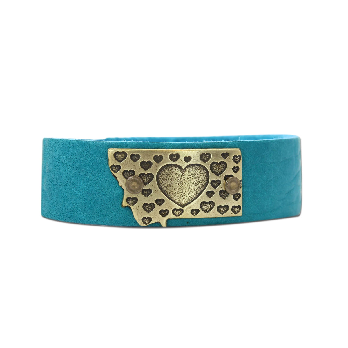 Whole Lotta Love - Montana Leather Cuff Bracelet