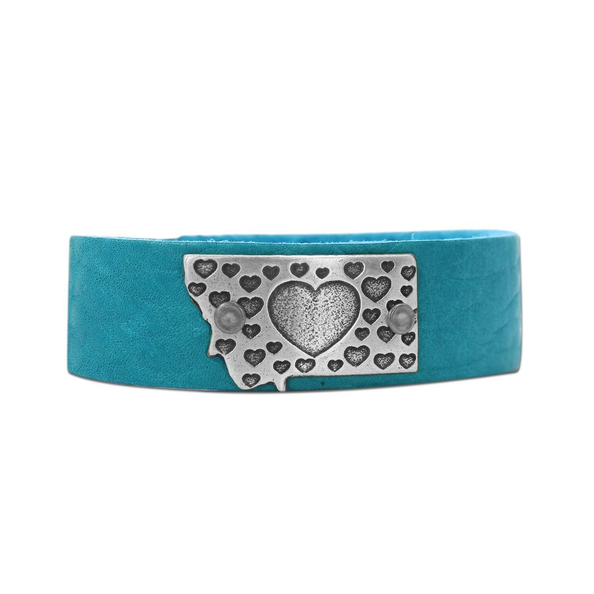 Whole Lotta Love - Montana Leather Cuff Bracelet