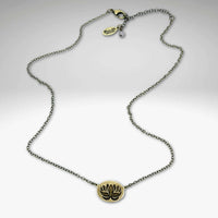 Simple Lotus Necklace