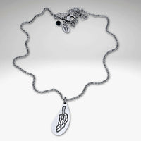 Morel Mushroom Necklace