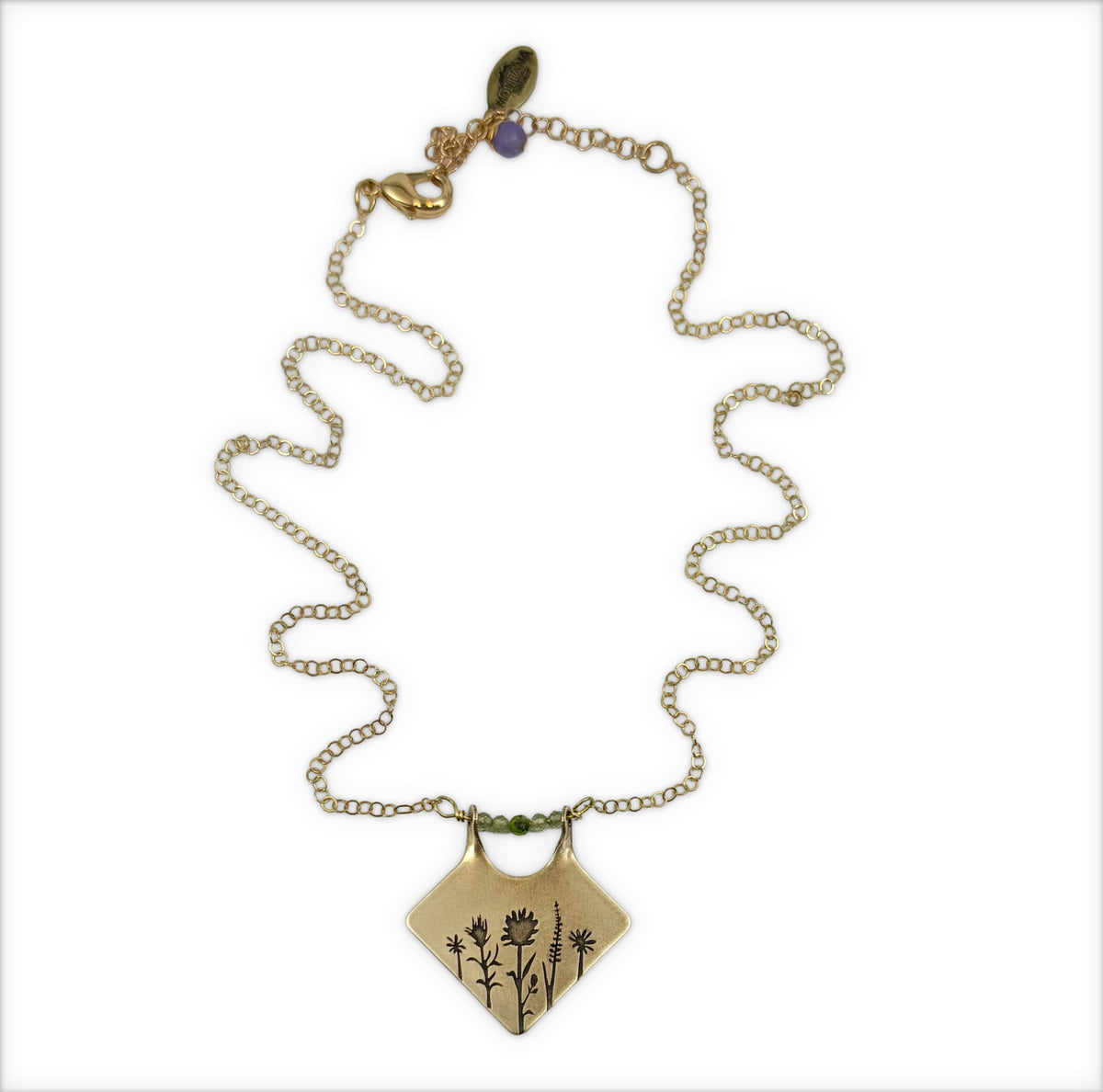 Wildflower Box Necklace