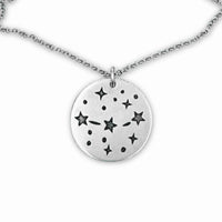 Orion's Belt Disk Necklace