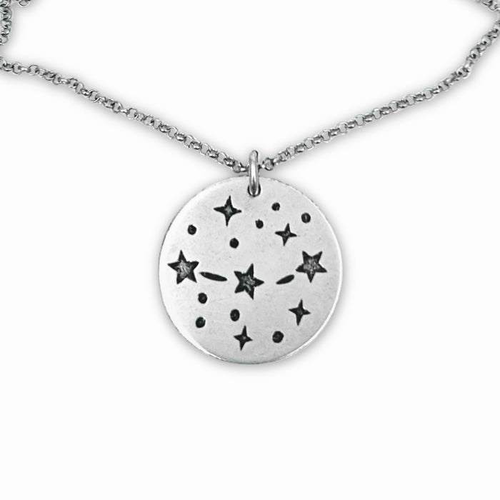 Orion's Belt Disk Necklace