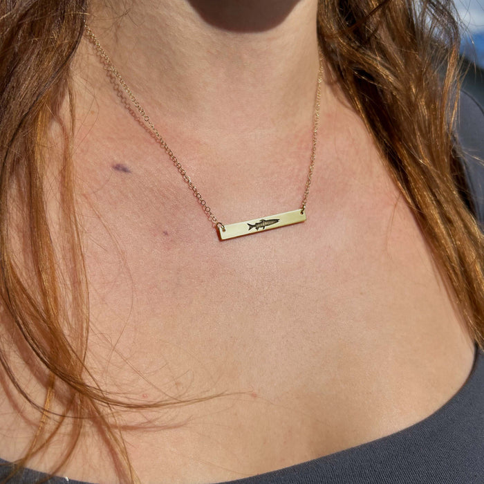 Fishing Around Necklace