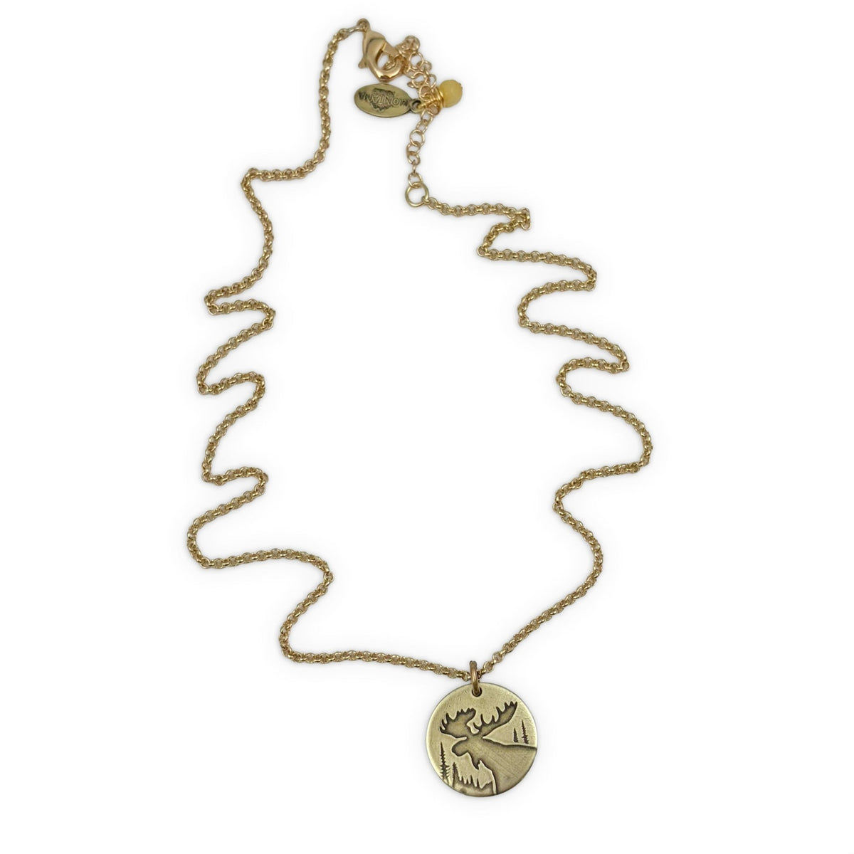 Creek Moose Necklace