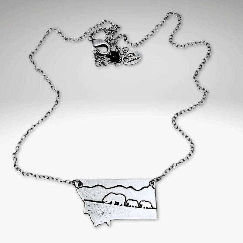 Mama and Cubs Necklace