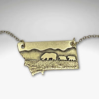 Mama and Cubs Necklace