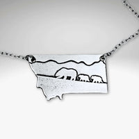 Mama and Cubs Necklace