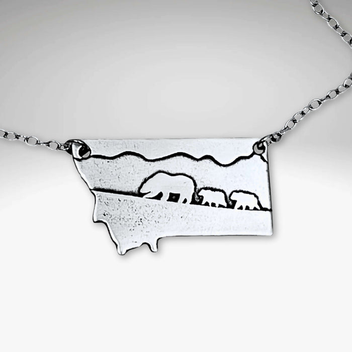 Mama and Cubs Necklace