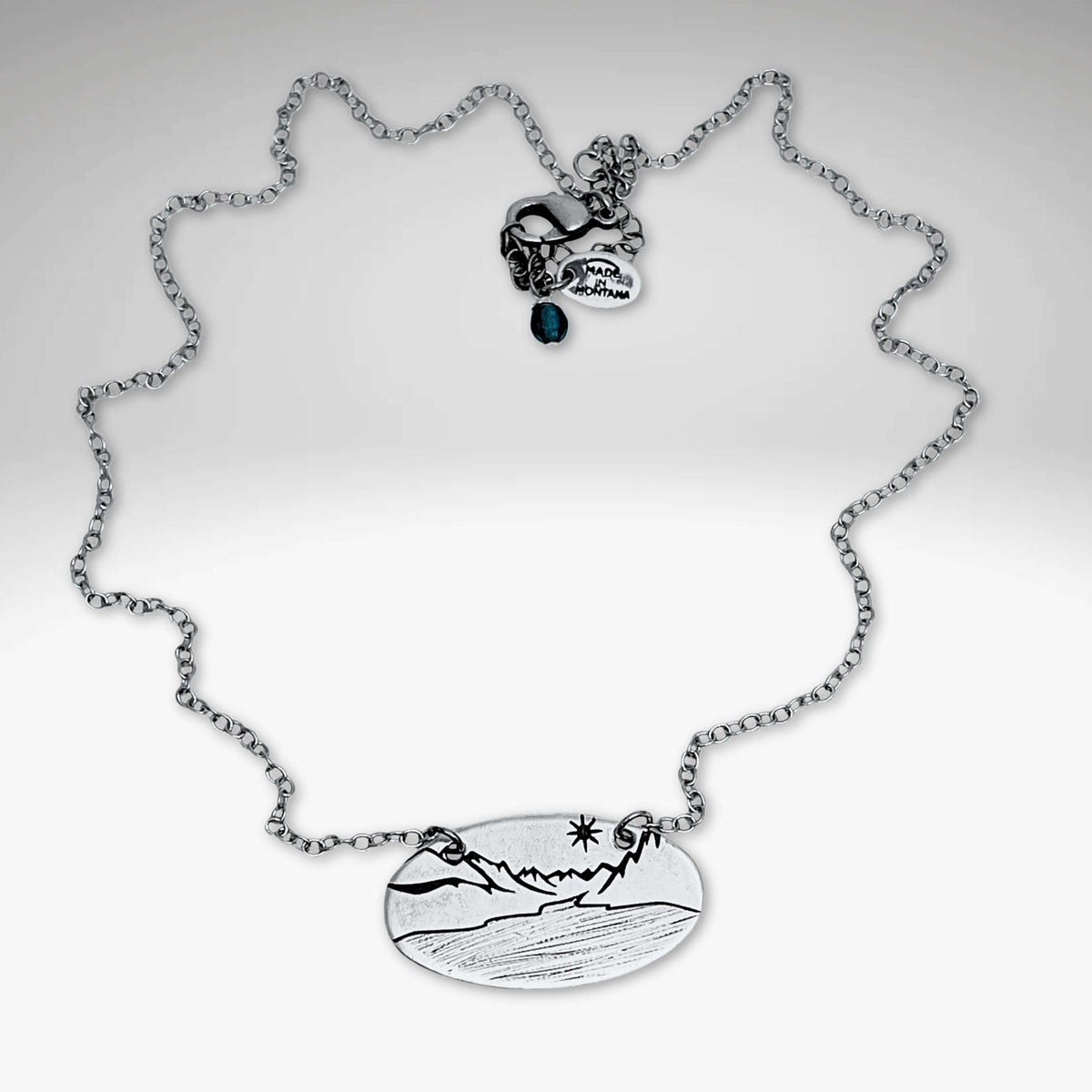 St. Mary Lake in Glacier Necklace