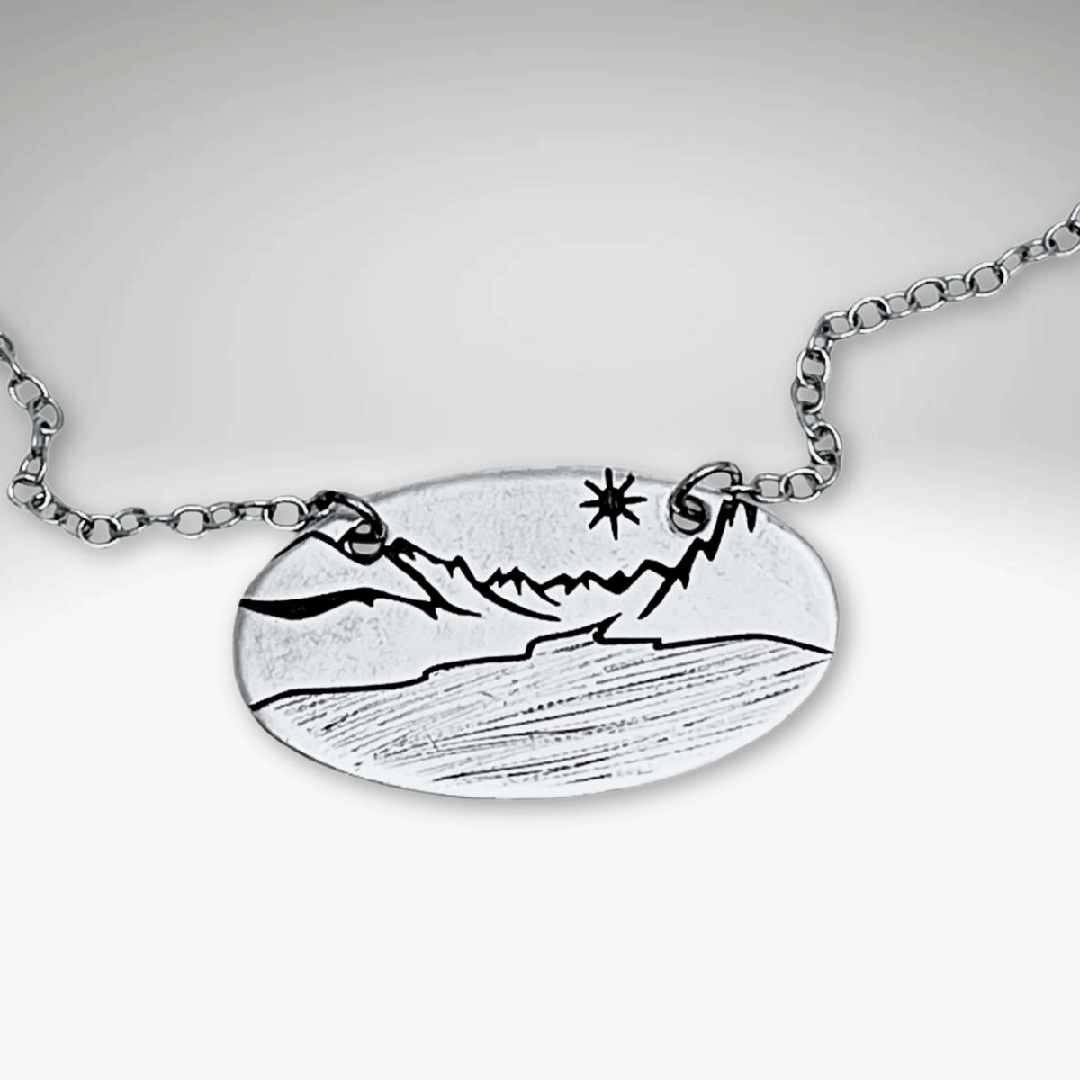 St. Mary Lake in Glacier Necklace